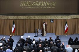 دیدار رهبر انقلاب اسلامی با تولیدکنندگان و فعالان اقتصادی بخش خصوصی