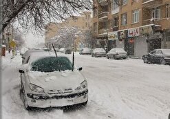 ارتفاع برف در همدان به ۲۰ سانتی‌متر و دما به منفی ۱۰ درجه می‌رسد