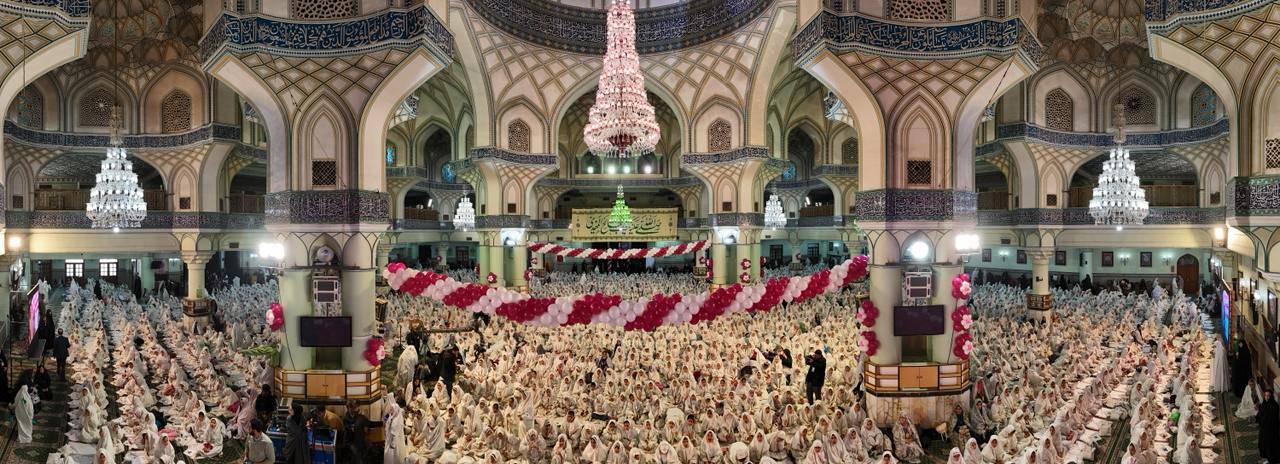 جشن تکلیف باشکوه ۴ هزار فرشته در حرم حضرت عبدالعظیم حسنی (ع) + تصاویر