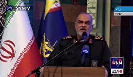 سرلشکر سلامی: به همه دشمنان هشدار می‌دهم به هر تهدیدی اگر جنبه عملی به خود بگیرد با واکنشی قاطع و ویرانگر جواب خواهیم داد