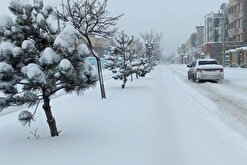 هشدار در خصوص کاهش دما و ادامه بارش برف در مازندران