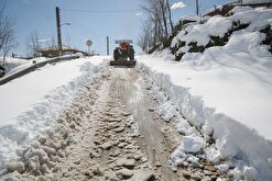 هواشناسی گیلان از بارش ۷۵ سانتی‌متری برف در محورهای کوهستانی خبر داد