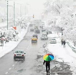 تداوم بارش برف و کاهش محسوس دما در خراسان رضوی