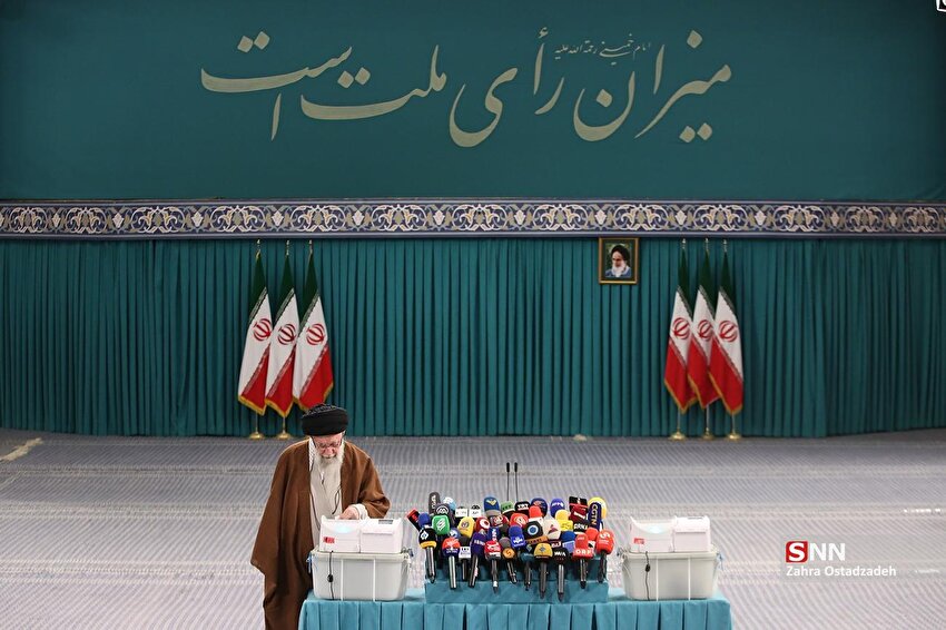 شرکت رهبر انقلاب در دور دوم انتخابات مجلس شورای اسلامی