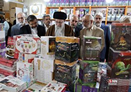 بازدید رهبر انقلاب اسلامی از سی و پنجمین نمایشگاه بین‌المللی کتاب تهران