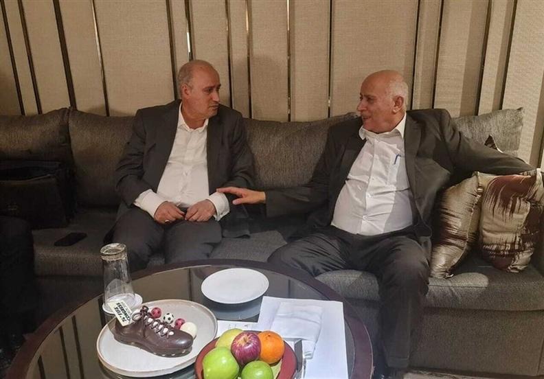 دیدار تاج با رئیس فدراسیون فوتبال فلسطین | اخبار ورزشی