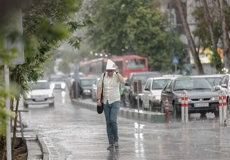 رگبار شدید باران در استان تهران / افزایش دما در تمام نقاط کشور