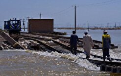 توقف قطار تا تخریب پل ثمره بارش‌های بهاری در گلستان
