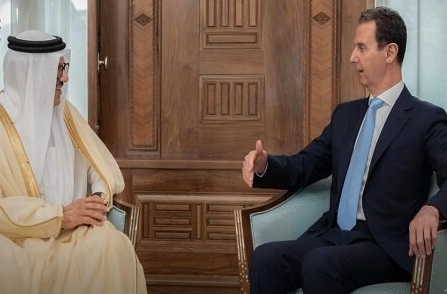 دیدار وزیر خارجه بحرین با بشار اسد پس از 13 سال