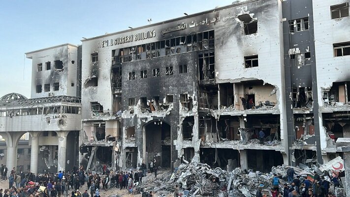 تخریب کلی یا جزئی 31 بیمارستان از 36 بیمارستان نوار غزه
