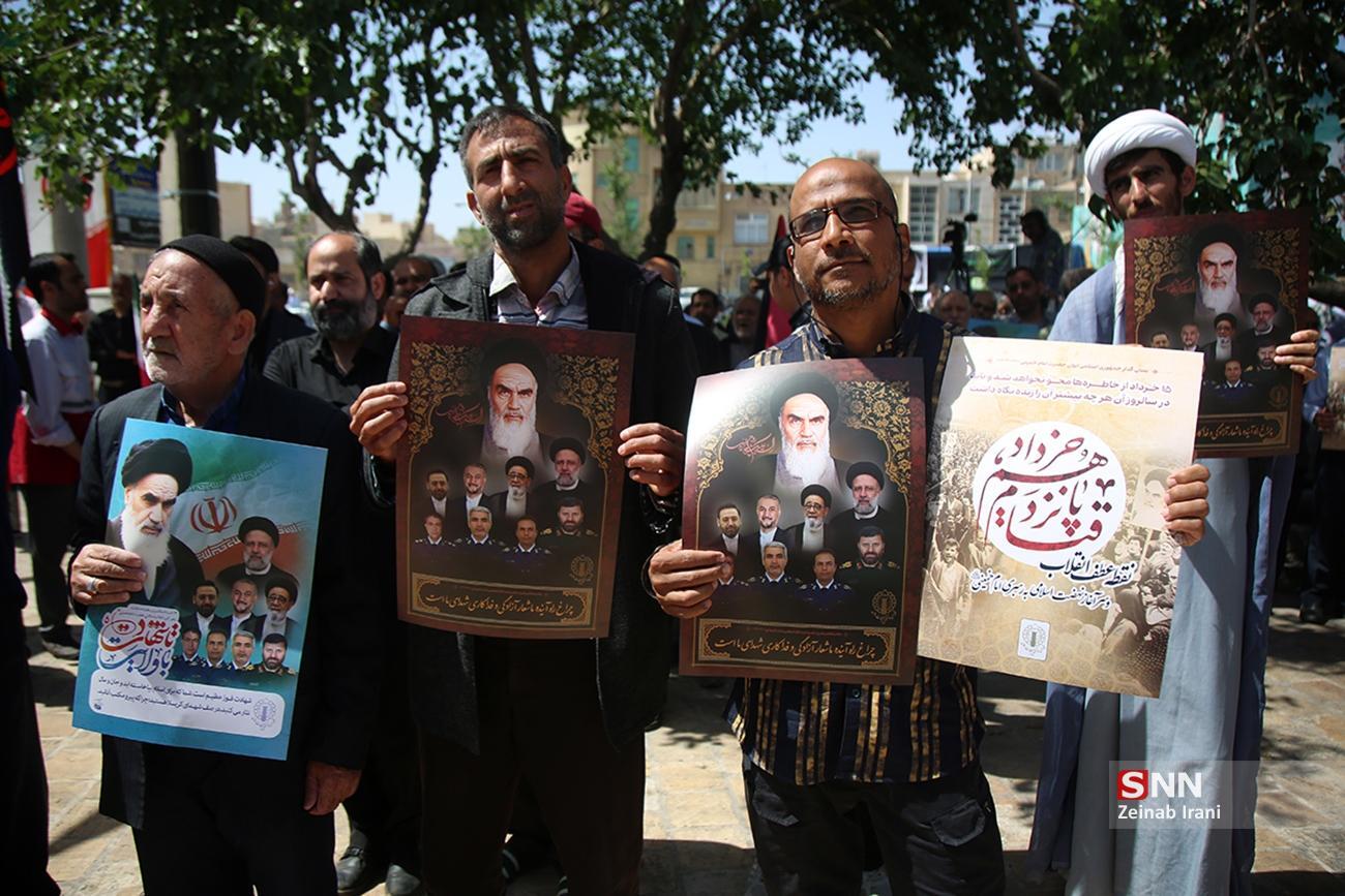 برگزاری راهپیمایی بزرگداشت ۱۵ خرداد در سراسر کشور