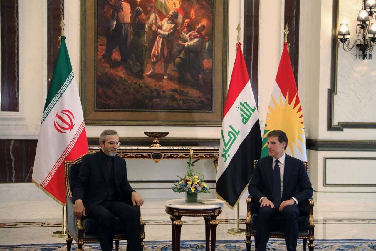 «باقری» با رییس اقلیم کردستان عراق دیدار کرد 2