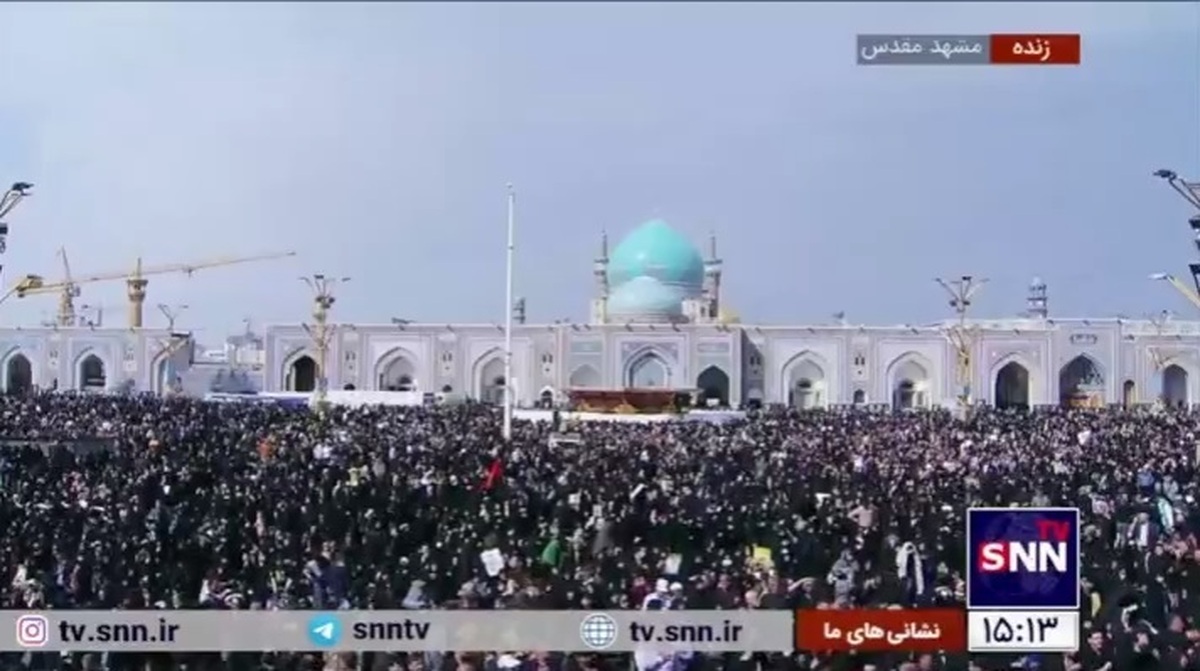 تکمیل ظرفیت صحن‌های حرم امام رضا (ع) پیش از ورود پیکر خادم الرضا (ع)