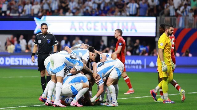 آرژانتین برنده جدال جذاب افتتاحیه کوپا آمریکا