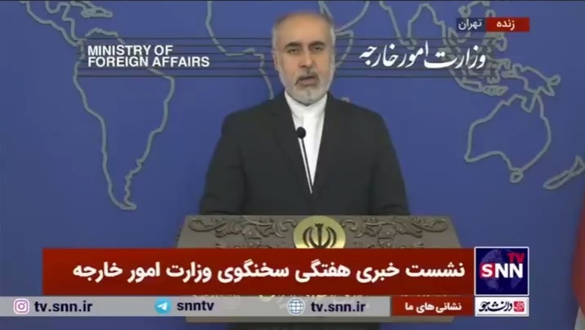 کنعانی: ملت ایران چه در داخل و چه در خارج پای کشور، نظام و دولت خود ایستاده‌اند