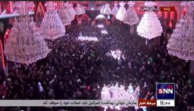 لحظاتی از عزاداری مردم عراق در روز عاشورا