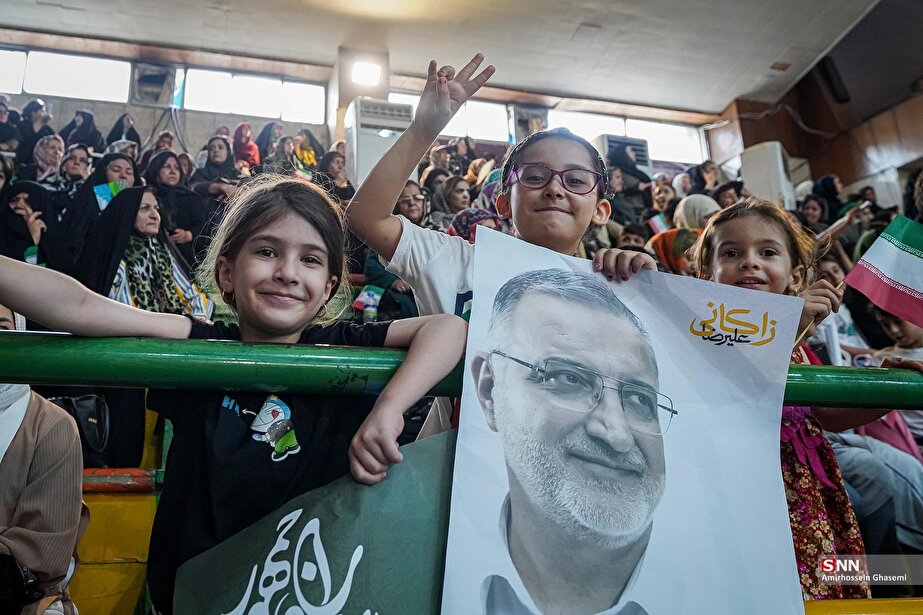 سخنرانی انتخاباتی «علیرضا زاکانی» در جمع ورزشکاران