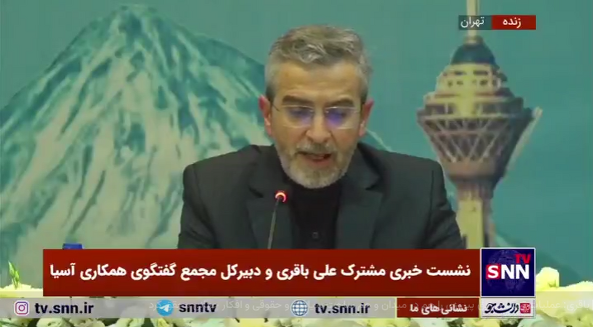 باقری: در دیدار امروز با قایم مقام وزیر خارجه سعودی تاکید کردم زمینه&zwnj;های همکاری بین ایران و عربستان بسیار زیاد است