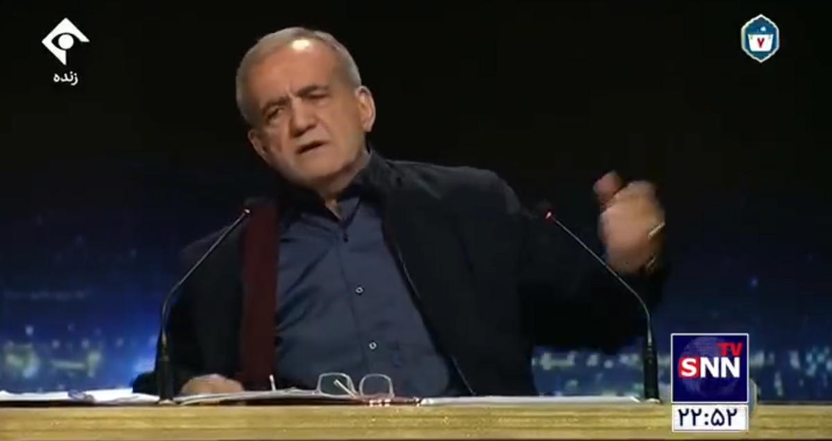 پزشکیان: زاکانی که می&zwnj;گوید &laquo;من نمی&zwnj;گذارم شما رئیس جمهور شوید&raquo; یا جای خدا نشسته یا جای مردم