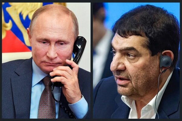 محورهای رایزنی «پوتین» و سرپرست ریاست جمهوری کشورمان / مخبر: انتقال گاز روسیه به ایران منافع منطقه را تامین می‌کند