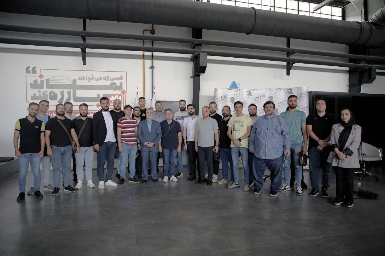 بازدید مدیران شرکت‌های علمی و فناوری سوریه‌ای از کارخانه نوآوری آمپر