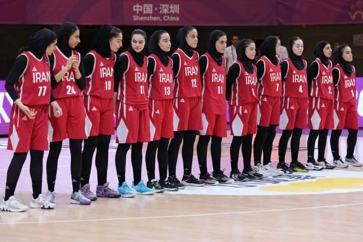 حریف ایران در نیمه نهایی بسکتبال دختران زیر 18 سال مشخص شد