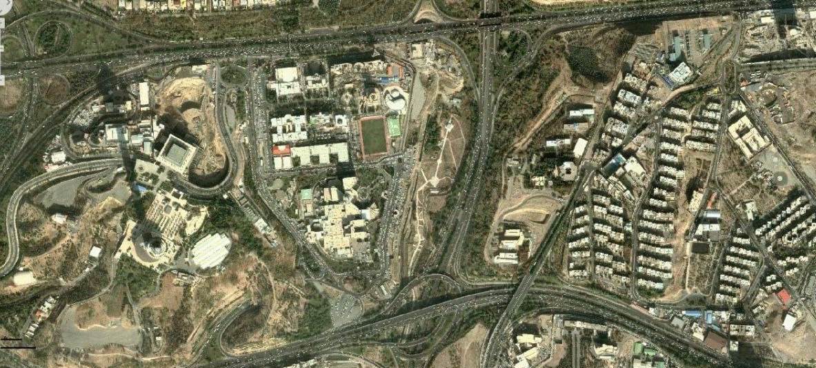 با کیفیت‌ترین تصاویر ماهواره‌ای شهر تهران منتشر شد