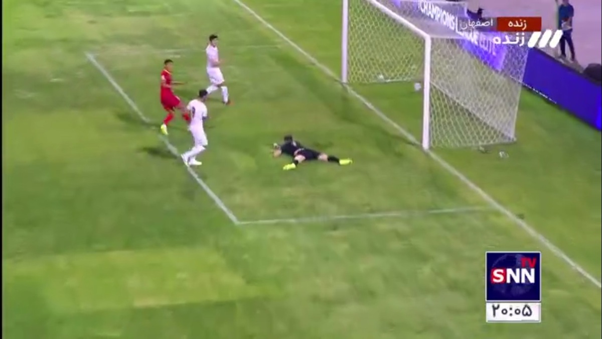 گل اول ایران به قرقیزستان توسط مهدی طارمی