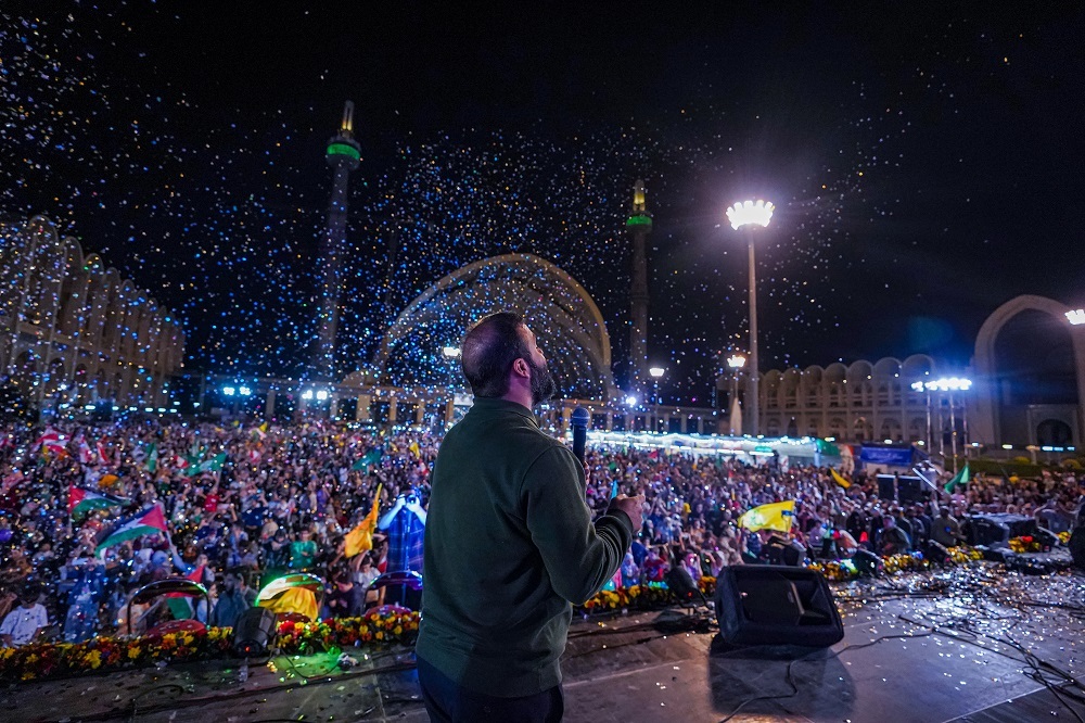 از جشن باشکوه امت احمد در مصلی امام خمینی تا همدلی با جبهه مقاومت 2