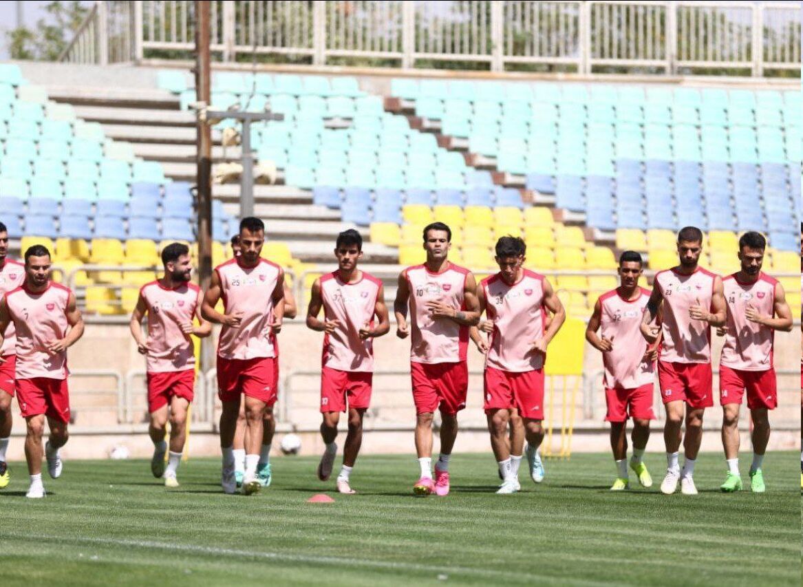 ریکاوری و تمرین در برنامه امروز پرسپولیس