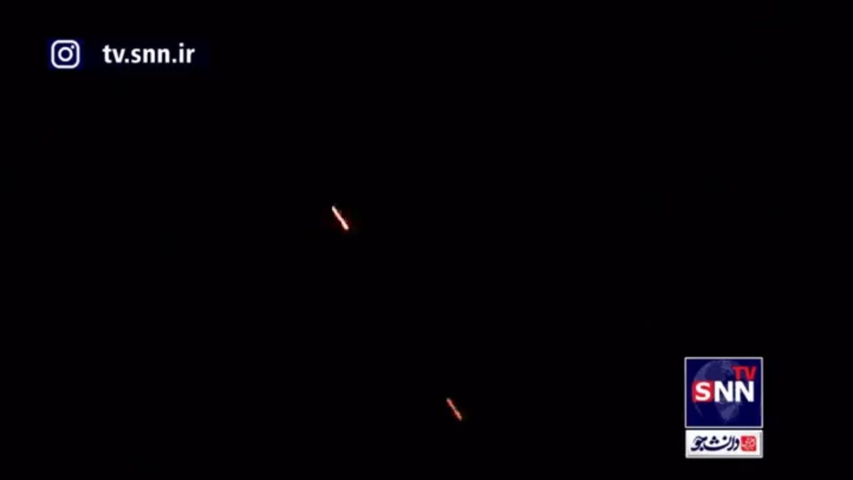 ویدیوی منتشر شده توسط کاربران فضای مجازی از آسمان تبریز