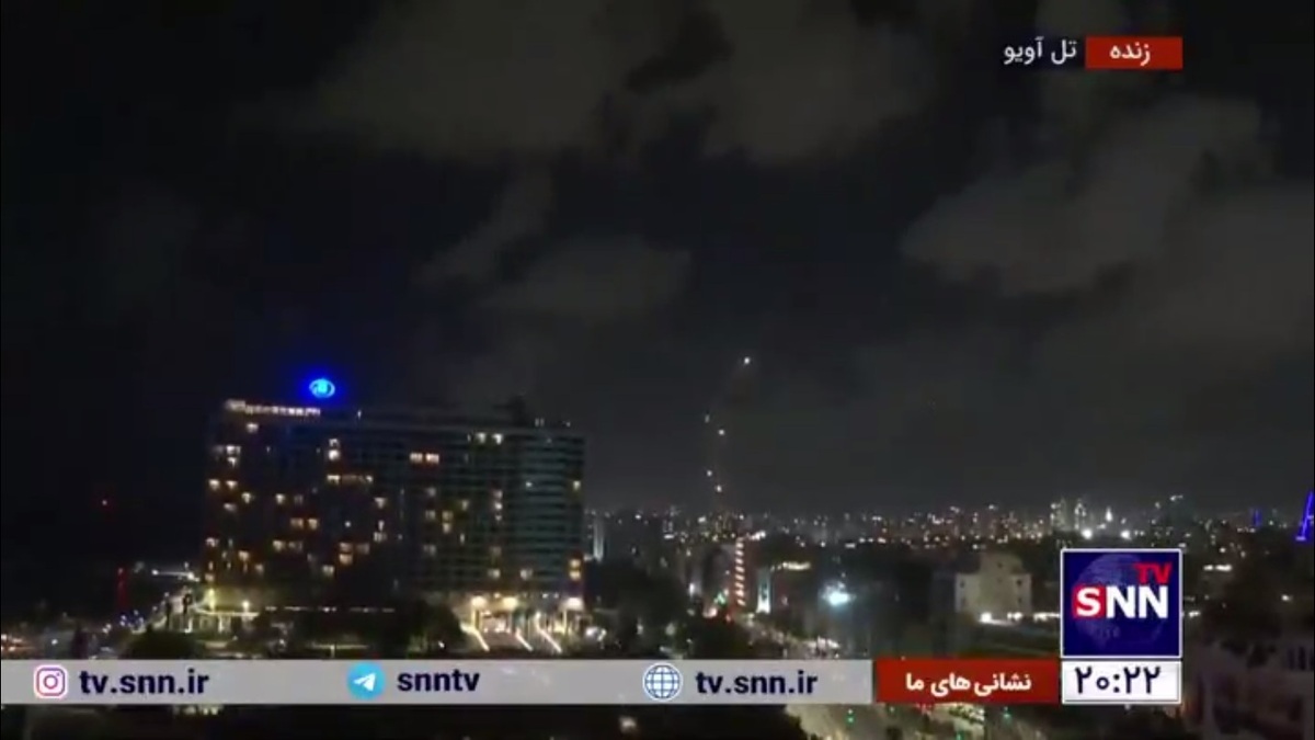 تلاش ناکام پدافند دشمن جهت رهگیری موشک&zwnj;های جبهه مقاومت در آسمان تل آویو