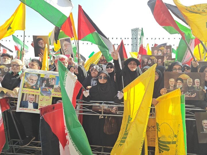 «هنیه، سیدحسن» راهت ادامه دارد / محمد رسولی: گنبد آهنین‌تان این بود؟! + فیلم