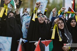 راهپیمایی دانشجویی در محکومیت جنایات رژیم صهیونیستی (۳)