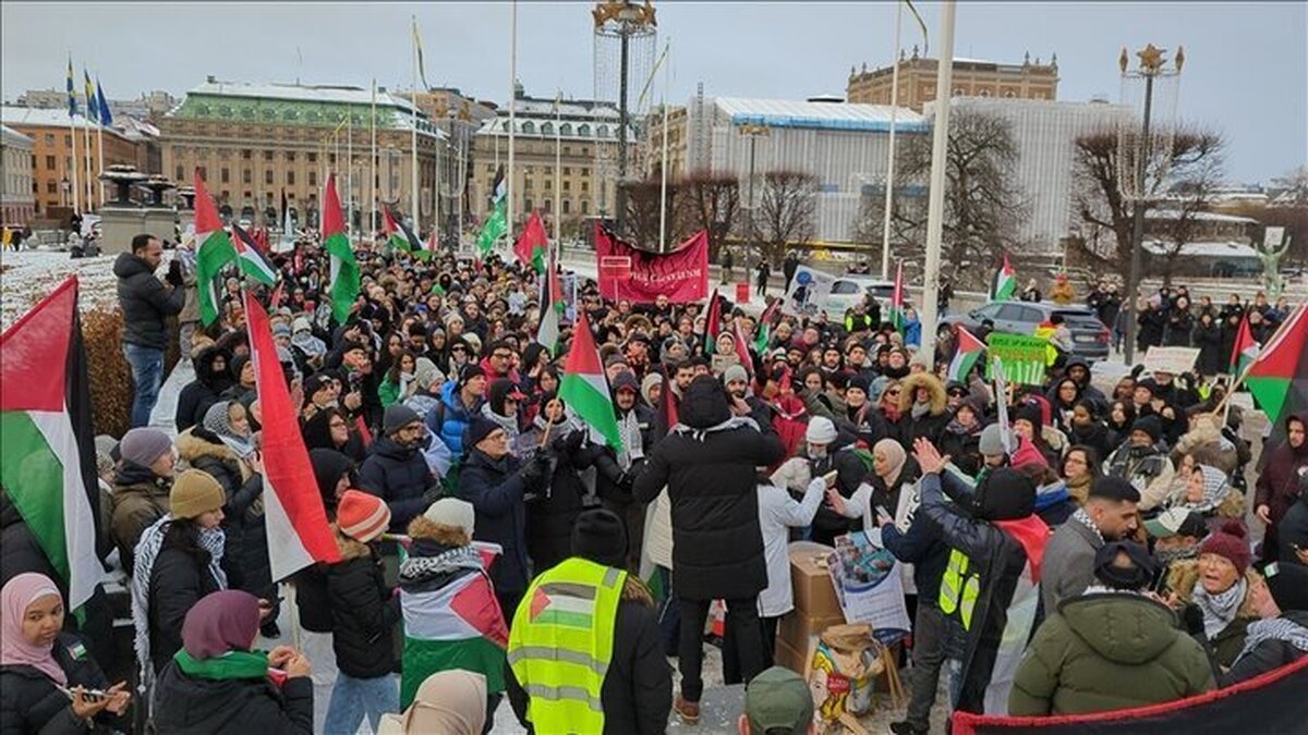 پلیس آلمان تظاهرکنندگان حامی فلسطین و لبنان را در برلین پایتخت سرکوب کرد