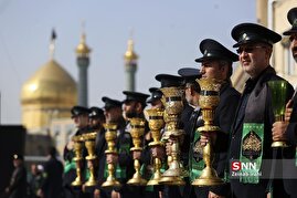 دسته عزاداری خادمان حرم حضرت معصومه(س)