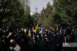 راهپیمایی مردم تهران در محکومیت جنایات رژیم صهیونیستی