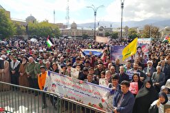 حضور مردم در راهپیمایی ۱۳ آبان دفاعی از کودکان و دانش آموزان غزه و لبنان است