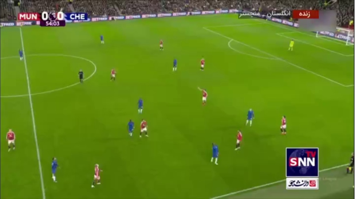 خلاصه نیمه دوم بازی فوتبال منچستر یونایتد و چلسی در لیگ جزیره