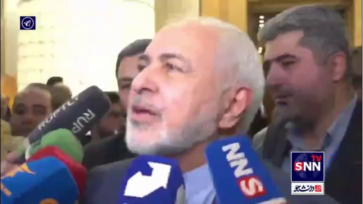 ظریف: مقاومت یک واقعیت در منطقه است/ ایران همواره حامی و پشتیبان آن بوده است