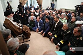 دیدار اعضای ستاد کنگره ملی شهدای استان فارس با رهبر معظم انقلاب