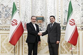 دیدار وزیر امورخارجه با مشاور امنیت ملی عراق