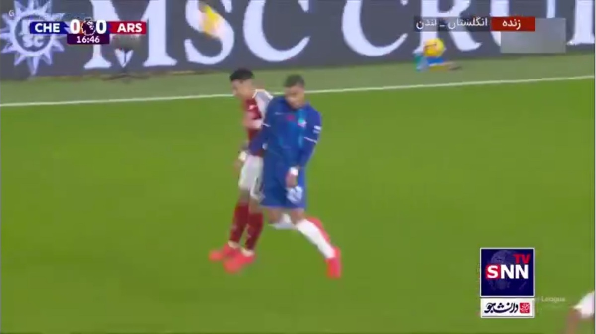 خلاصه نیمه اول بازی فوتبال چلسی و آرسنال در لیگ جزیره