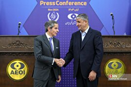 نشست خبری رییس سازمان انرژی اتمی و مدیر کل آژانس بین المللی