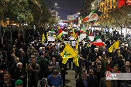 تجمع مردم مشهد در حمایت و قدردانی از نیروهای مسلح