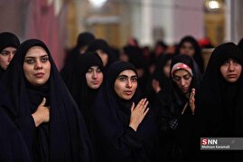 اجتماع دانشجویان فاطمی در حرم حضرت معصومه (س)