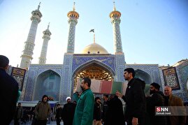 تشییع پیکر شهدای گمنام دفاع مقدس در قم