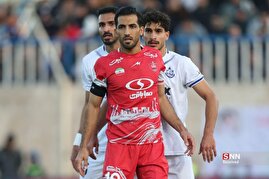 دیدار تیم‌های فوتبال پرسپولیس تهران و ملوان بندر انزلی