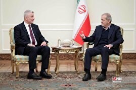 دیدار وزیر تجارت ترکیه با رییس جمهور