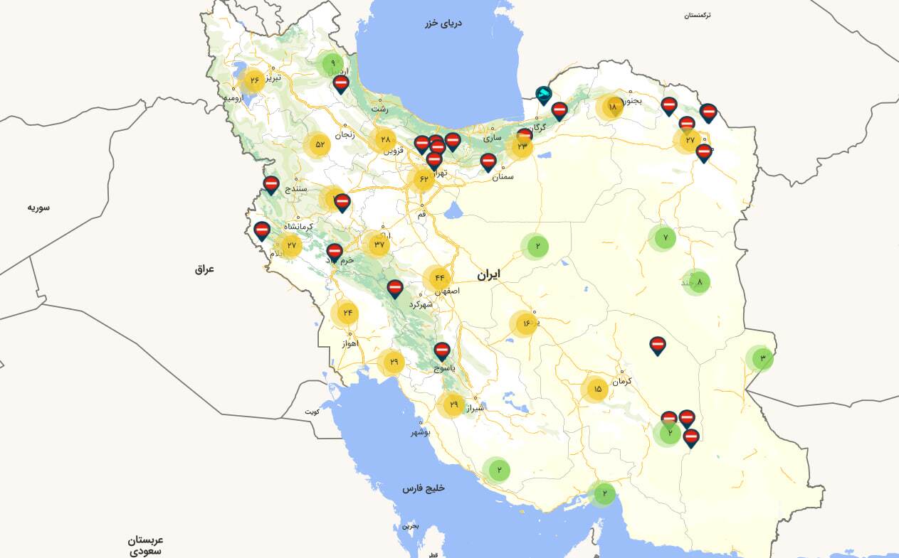 وضعیت راه‌های کشور پس از برف/ کدام جاده‌ها مسدود است؟